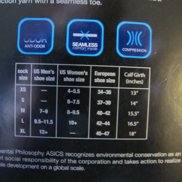 Asics Rally Compression Socks - Picture 8 of 11